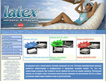 Tablet Screenshot of latex-ekon.com